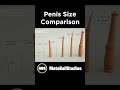 Penis Size Comparison