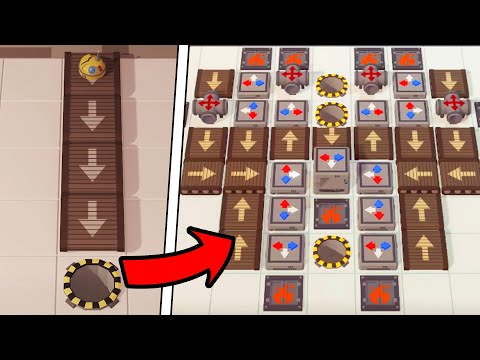 Optimizing An Extremely Satisfying Robot Factory! - Manufactoria 2022