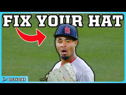 Umpire yells at rookie pitcher to fix his hat, a breakdown