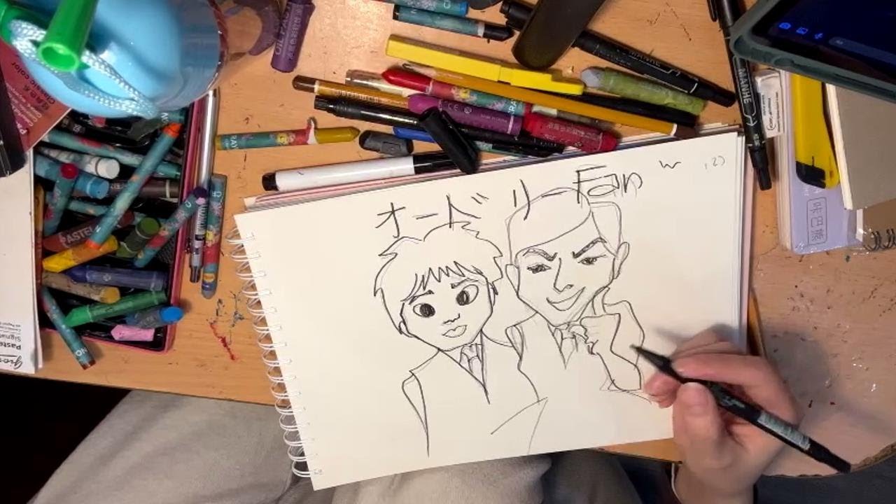 オードリーさんを描くPART 13