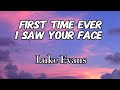 Luke Evans - The First Time Ever I Saw Your Face (Lyrics)