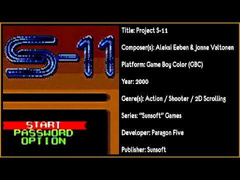Project S-11 (GBC) [Soundtrack in FULL HD & 320 KBPS]