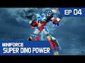 MINIFORCE Super Dino Power Ep 04 Tyranno Thunder S First Battle