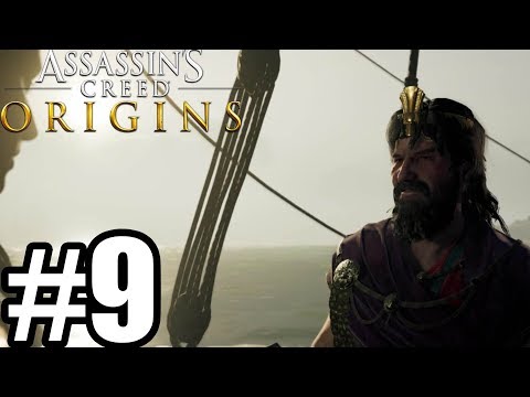 Assassin's Creed Origins Gameplay Walkthrough Part 9 - PS4