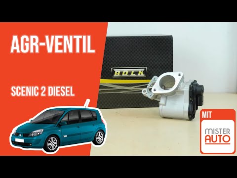How to change EGR valve on Scenic 2 1.9 dCi ♻️