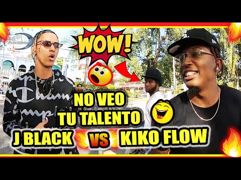 💥 WOW NO VEO TU TALENTO!! 😱 Kiko Flow  vs J Black #Improvisando en #SanCristobal Freestyle 2021