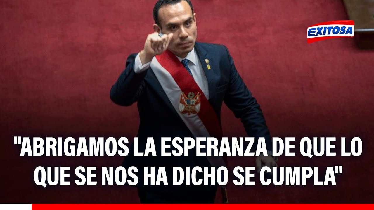🔴🔵 Ricardo Pareja sobre José Jerí: "Abrigamos la esperanza de que lo que se nos ha dicho se cumpla"