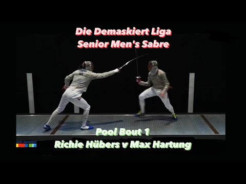 Demaskiert Liga 2020 SMS - Pool 1 - Richie Huebers v Max Hartung