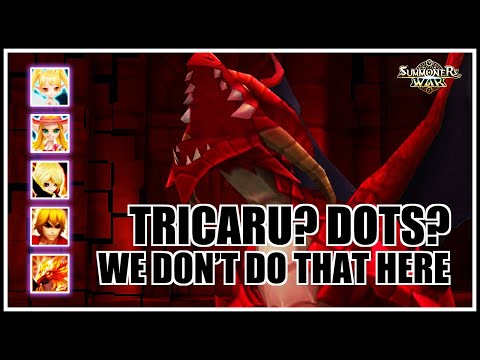 Summoners War | How to 100% Dragon B12 / DB12 Auto F2P Team Guide no Tricaru no DOTS