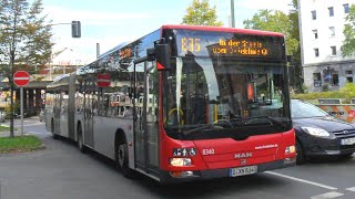 preview picture of video '[Sound] Bus MAN NG 323 (Wagennr. 8340) der Rheinbahn AG Düsseldorf'