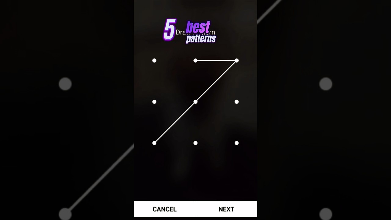 impossible pattern lock #shorts