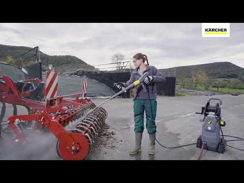 Aukšto slėgio plovykla Kärcher HD 6/15 M Plus, 225 bar, 560 l/h video