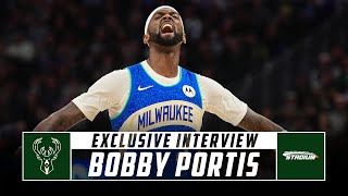 Bobby Portis Talks Sixth Man of the Year Award and Bucks Playoff Expectations with Shams Charania