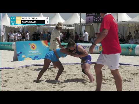 1/2 Women's BW - 60 kg: M. BAEZ DILONE (ESP) v. D. MEDVETSKA (UKR)