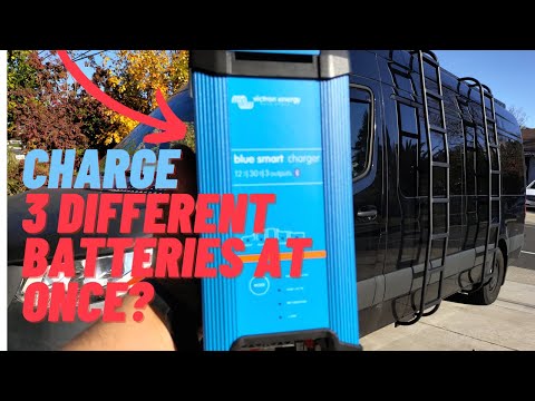 30 Amp Victron 3 Pole 12 Volt Battery Charger Review #vanlife