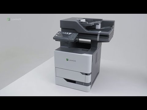 LEXMARK MX722adhe Laser-Multifunktionsdrucker s/w video preview