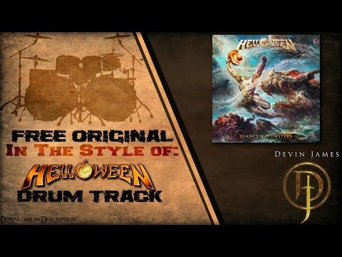 🎃 Helloween Style Drum Track 185 BPM | Free WAV Download