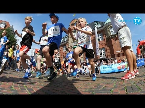Heftiges Unwetter beim 12. Buxtehuder Altstadtlauf