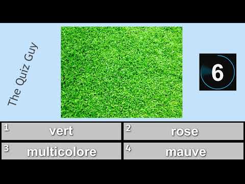 Quiz: Learn French - Colors (les couleurs)