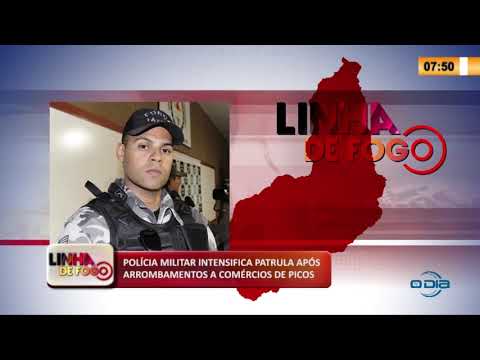 POLíCIA MILITAR INTENSIFICA PATRULA APí“S ARROMBAMENTOS A COMÉRCIOS DE PICOSSN FURTOS PICOS WEB