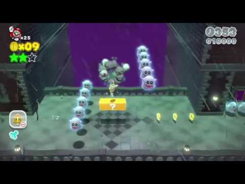 Super Mario 3D World - 3-3 - Auf und ab im Geisterhaus