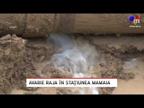 Avarie RAJA în stațiunea Mamaia - Litoral TV