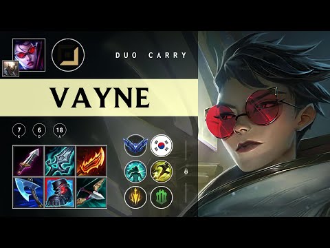 Vayne ADC vs Samira - KR Diamond Patch 25.23