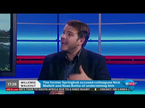 eNCA's Nickolaus Bauer on Willemse walkout