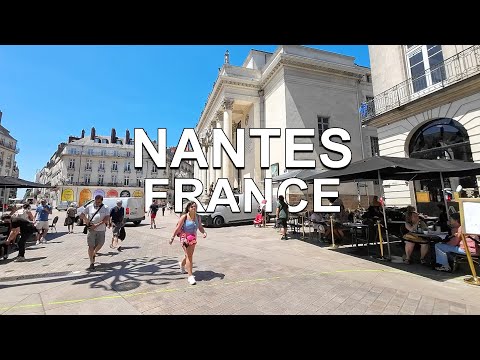 France | Everything You Can See Walking All Day in Lively Nantes