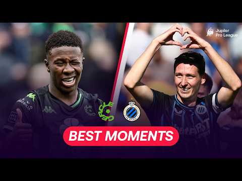 Best moments of Cercle Brugge - Club Brugge | Jupiler Pro League