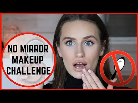 Makiažas be veidrodžio - manai lengva? PABANDYK!