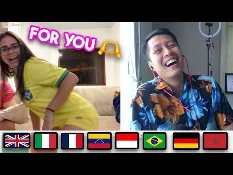 This is what i got when i speak with people using their language😳😂