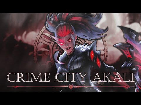 New CRIME CITY NIGHTMARE AKALI Gameplay | 15/2/9 | League of Legends