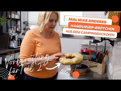 Hamburger Buns aus dem Campingbackofen | Omnia Backofen Rezepte