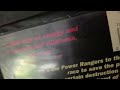 Turbo A Power Rangers Movie 1997 VHS Review
