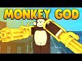 BOW DOWN TO THE MONKEY GOD (ROBLOX SUPER POWER TRAINING SIMULATOR)