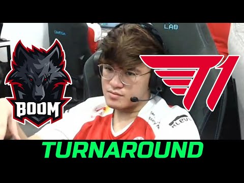 T1 VS BOOM GAME 2 - CRAZY TURNAROUND DPC SEA 2022