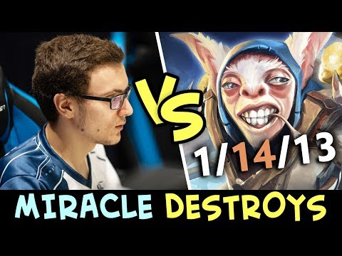 Miracle DESTROYING mid Meepo spammer Xcalibur