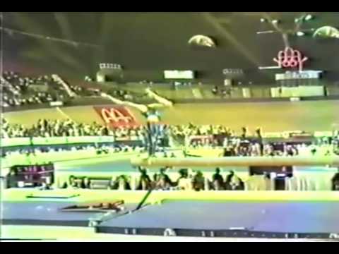 3rd T GDR Ulrike Klotz BB   1985 World Gymnastics Championships 9 650