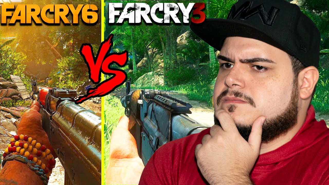 Watch Now FAR CRY 3 VS FAR CRY 6! QUAL É MAIS DETALHADO FAR CRY 3 VS FAR CRY 6! QUAL É MAIS DETALHADO