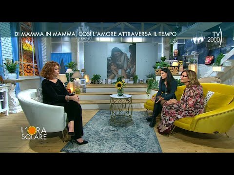 L'Ora Solare (TV2000) 30 novembre 2022, Lilli Fusco e Martina Varriale, l'attrice Ludovica Di Donato