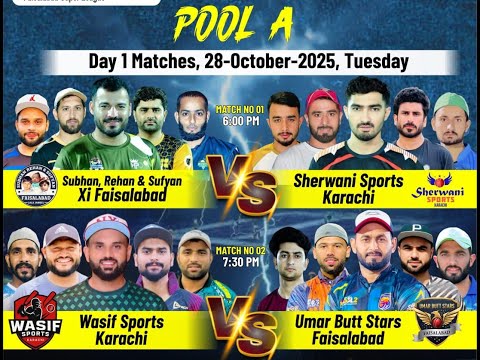 FSL Day 1 - Tamour Mirza _Khurram Chakwal_Qadir Kashmiri_Umair Butt_Bahadur Lefty