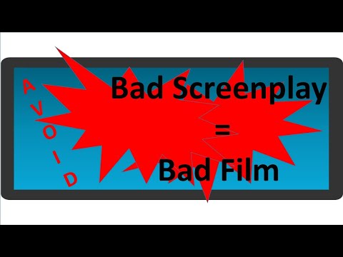 bad script bad film: What tells you your script is bad?
