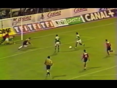 ASSE 4-0 Guingamp - 6e journée de D1 1995-1996 (résumé long)