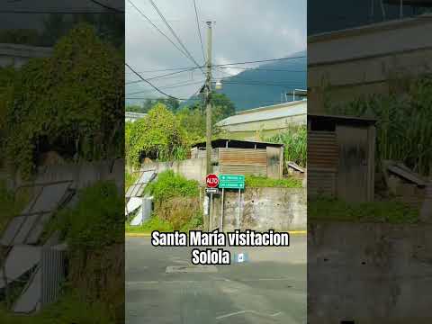 pequeño tour por Santa María Visitacion Solola: #shortvideo #travel #guatemala2025
