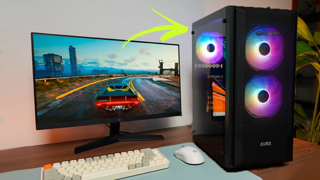 O MELHOR PC GAMER completo para comprar em 2024! RODA TUDO