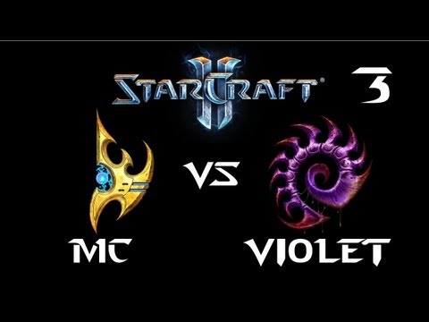 StarCraft 2 - MC [P] vs Violet [Z] G3 (Commentary)