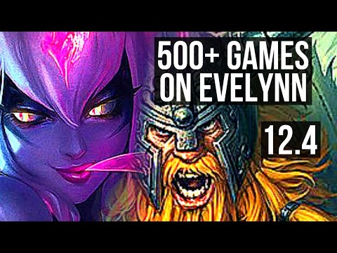 EVE vs OLAF (JNG) | 13/0/4, Legendary, 500+ games | NA Master | 12.4