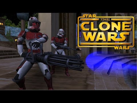 Star Wars Battlefront II Mod - The Clone Wars Revived - Commander Thorn Gameplay