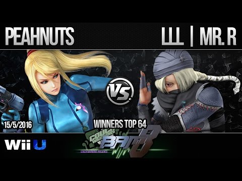 BAM8 - Peahnuts (ZSS) vs Mr. R (Sheik) - Winners Round 1